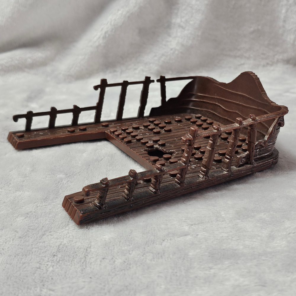 Mega Bloks Pyrates Stormstalker 3620 Stern Deck Transom Nameplate AS0362015